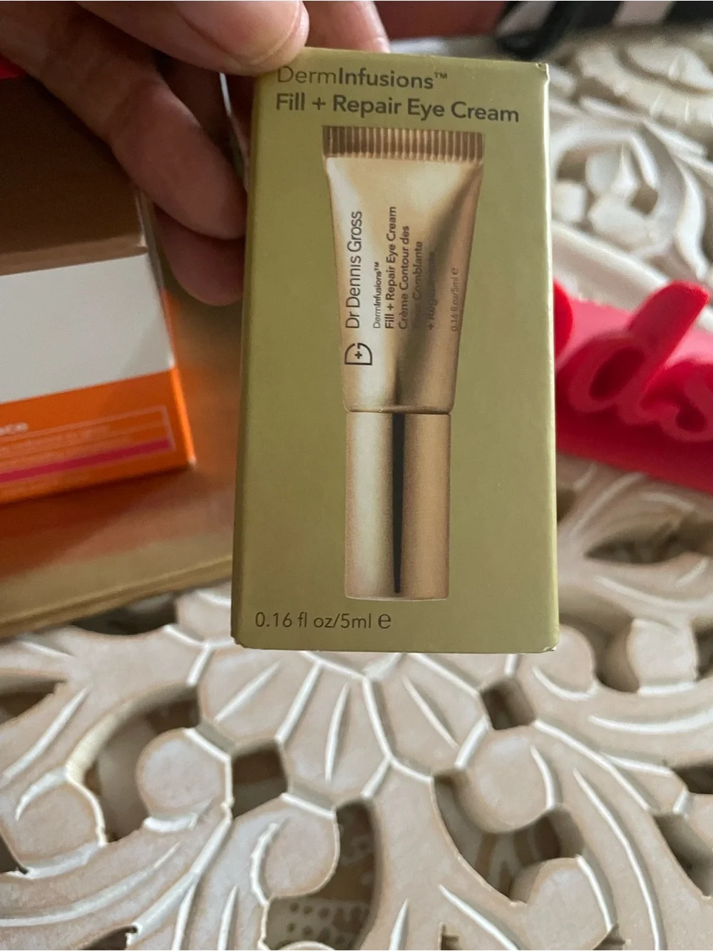 NIB-Self-Tanner for Face & DermInfusions Fill + Repair Eye Cream